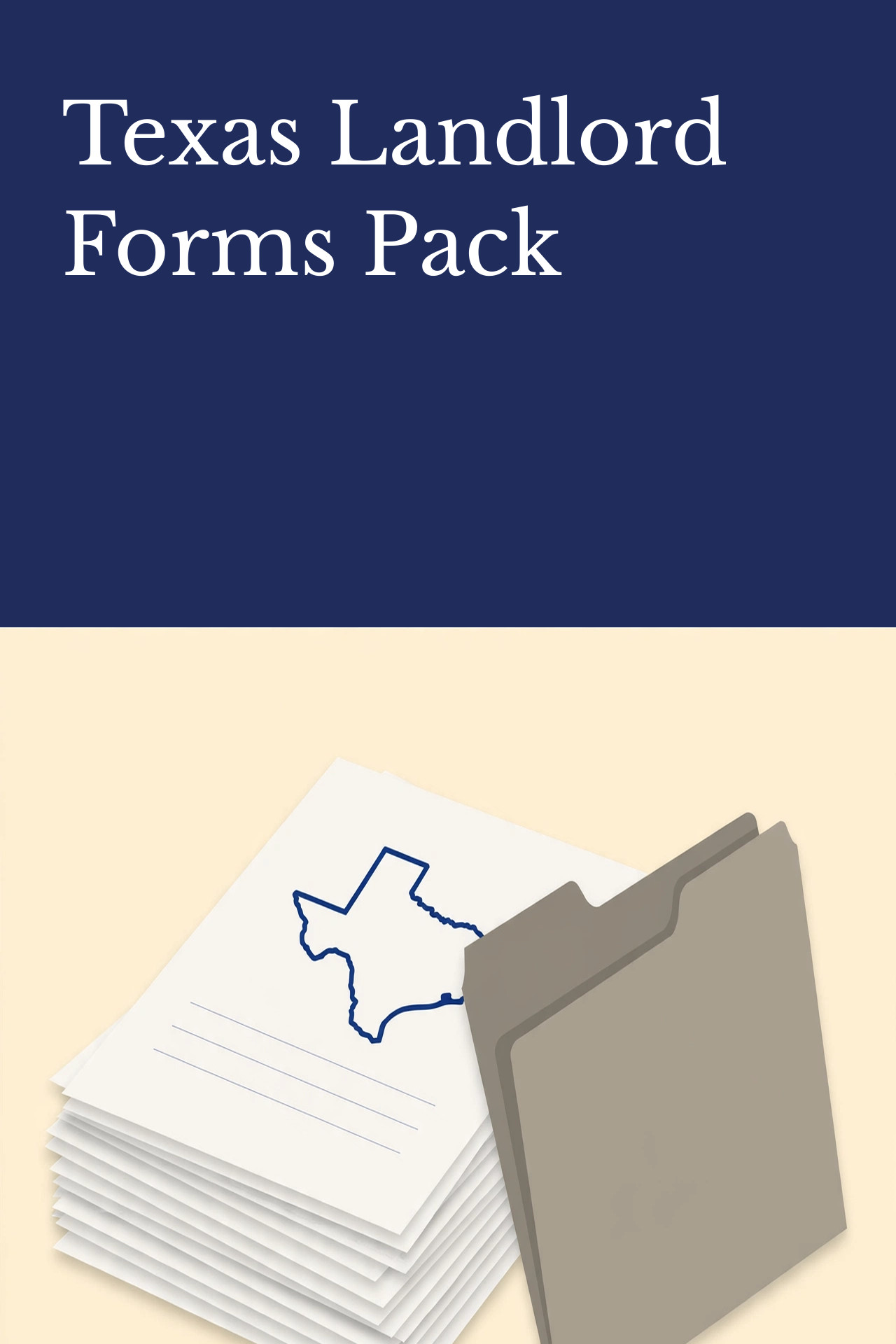 Texas Landlord Forms Pack cover